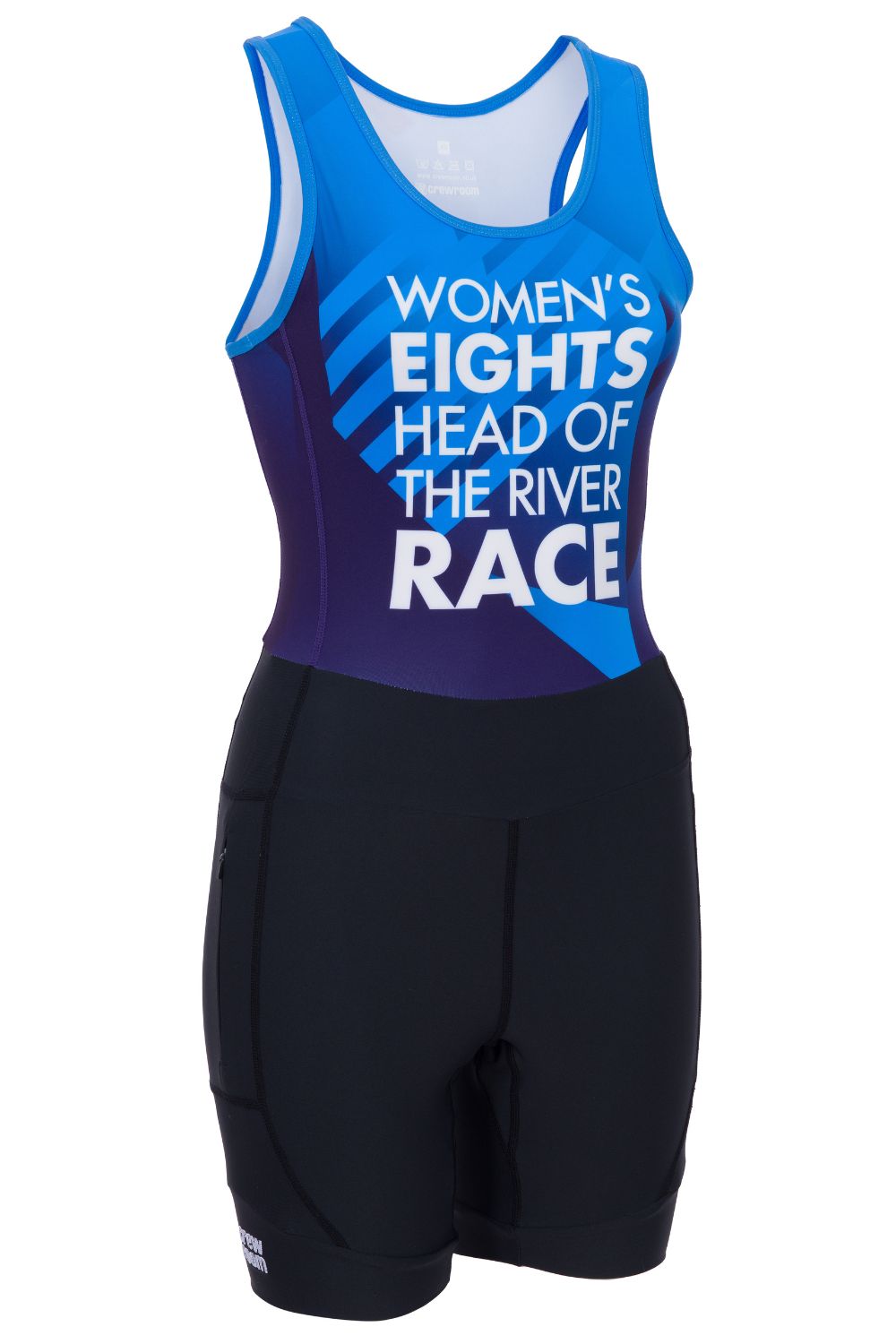 Triathlon Spandex-Mesh Top Suit For Lady