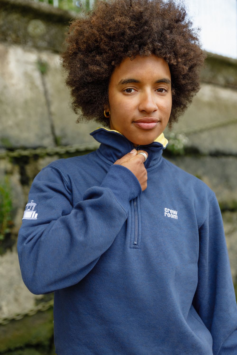 The HWR Navy 1/4 Zip Sweatshirt (2024)