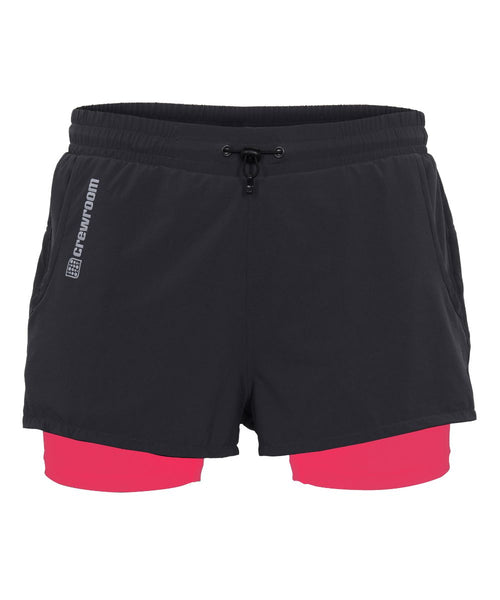 Running Room Women's Air Flow 2-in-1 Run Short